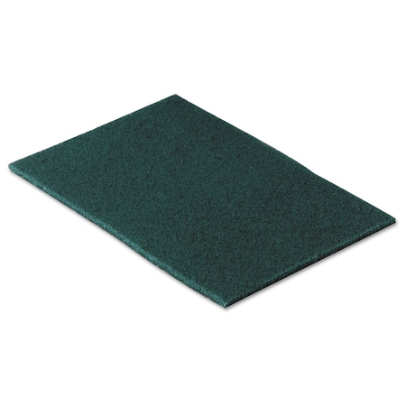 Scotch-Brite Professional Commercial Scouring Pad 96, 6 x 9, Green, PK10 96CC